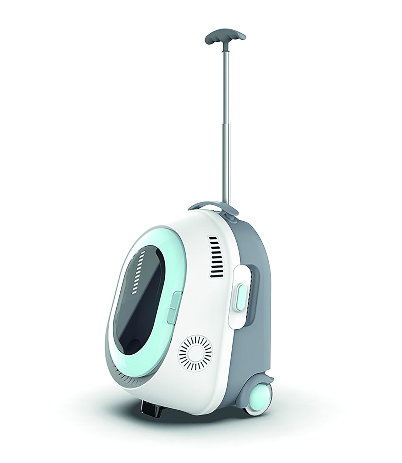 M-PETS TROLLEY TAŞIMA ÇANTASI WHİTE BLUE 35X31X47CM