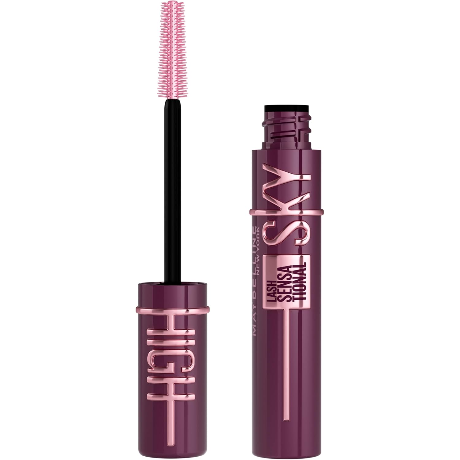 Maybelline New York Lash Sensational Sky High Maskara - Burgundy Haze