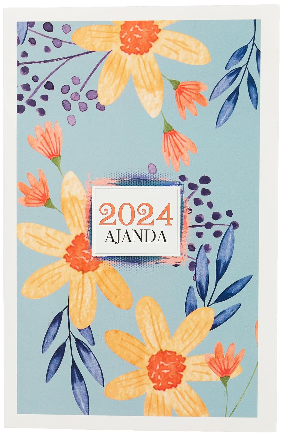 Mor Kelebek 2024 Ajanda - Sarı Papatya