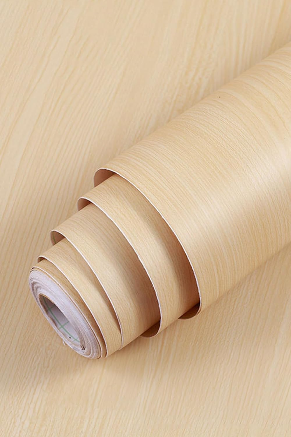 Mobee Şık Ahşap Görünümlü Yapışkanlı Folyo Tezgah Dolap Mobilya Kaplama Folyosu 5 Metre x 60 Cm 1450