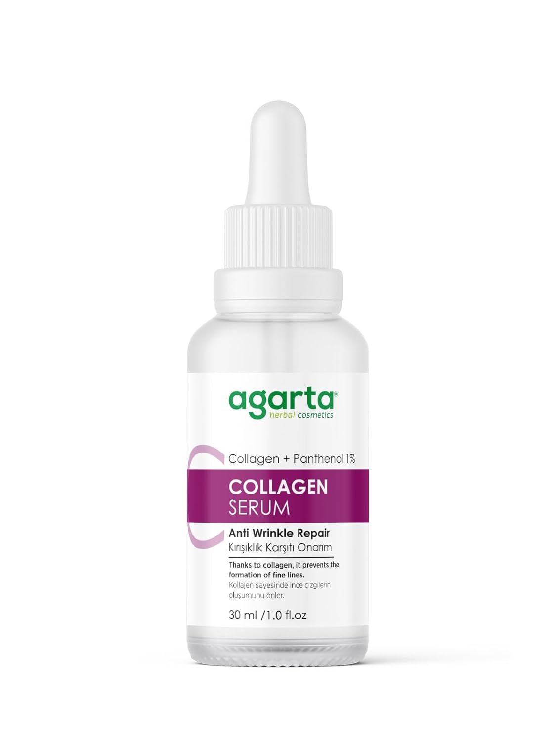Agarta Yaşlanma ve Kırışıklık Karşıtı Anti-Aging Kolajen Serum 30 ML