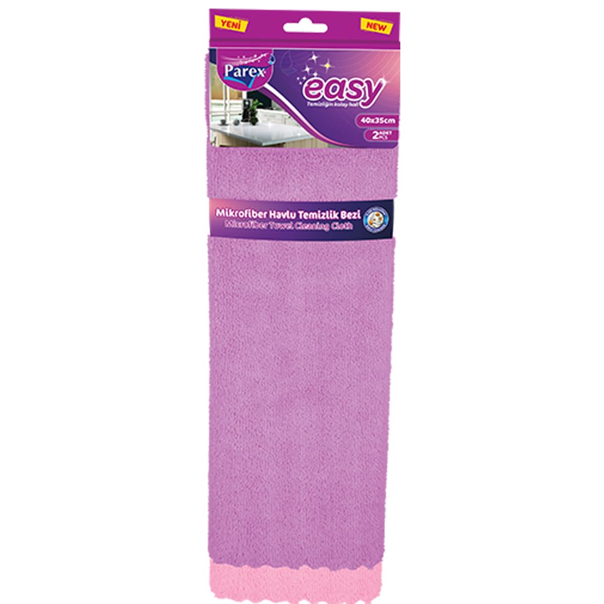 Parex Easy Mikrofiber Temizlik Bezi 2'li