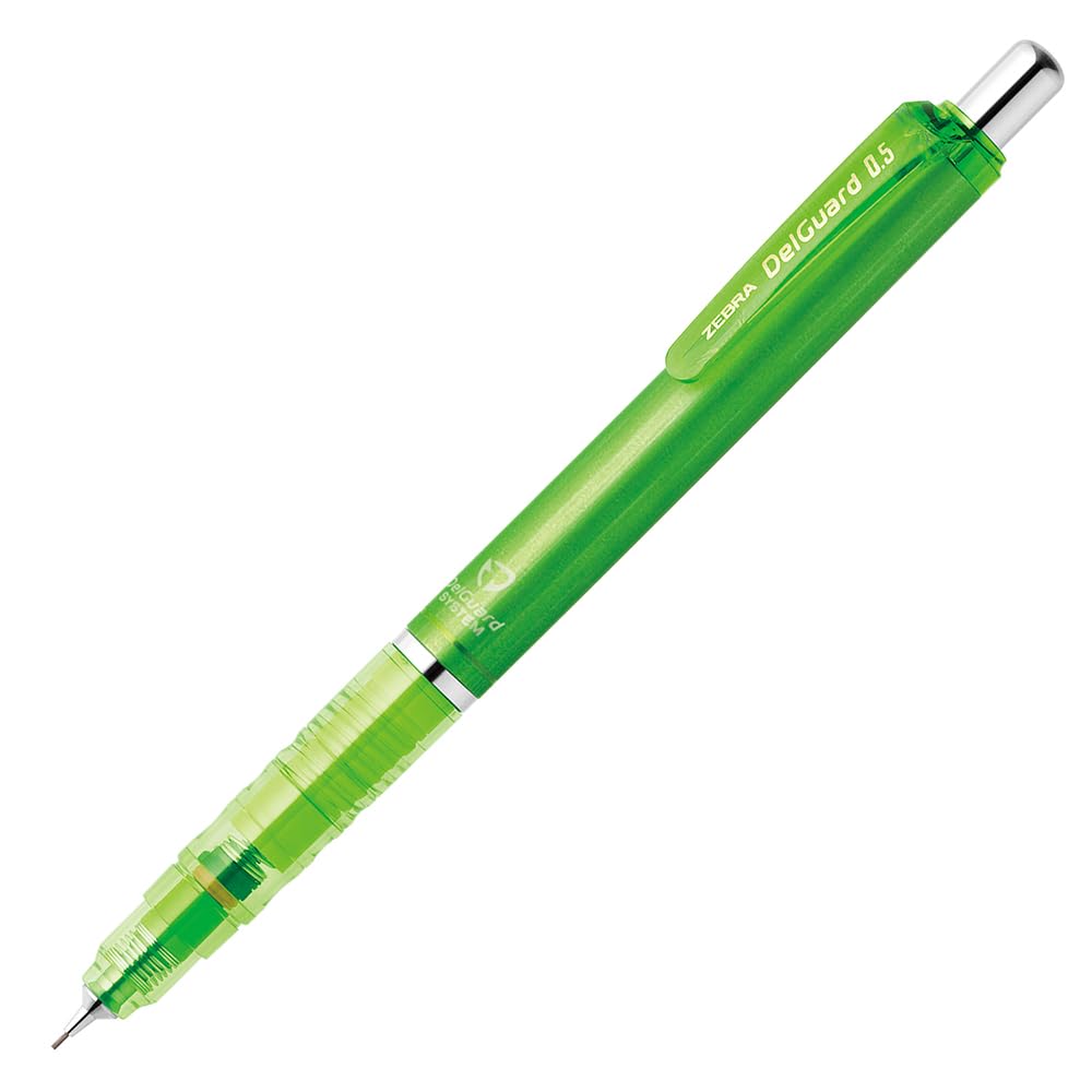 Zebra P-MA85-N2-LG Delgard Mekanik Kurşun Kalem, 0,5 mm, Açık Yeşil