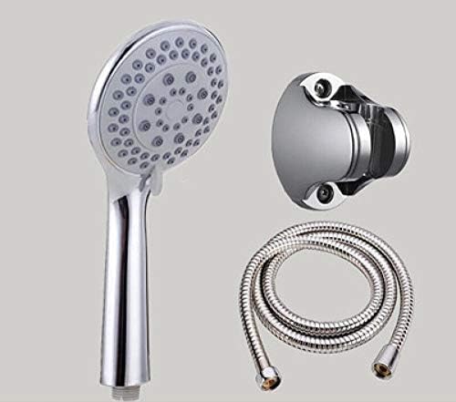 FEYZAYAPI 150 cm hortumlu 5 fonksiyonlu duş seti, mafsallı duş takımı, tepe duş seti, banyo duş başlığı takımı paslanmaz