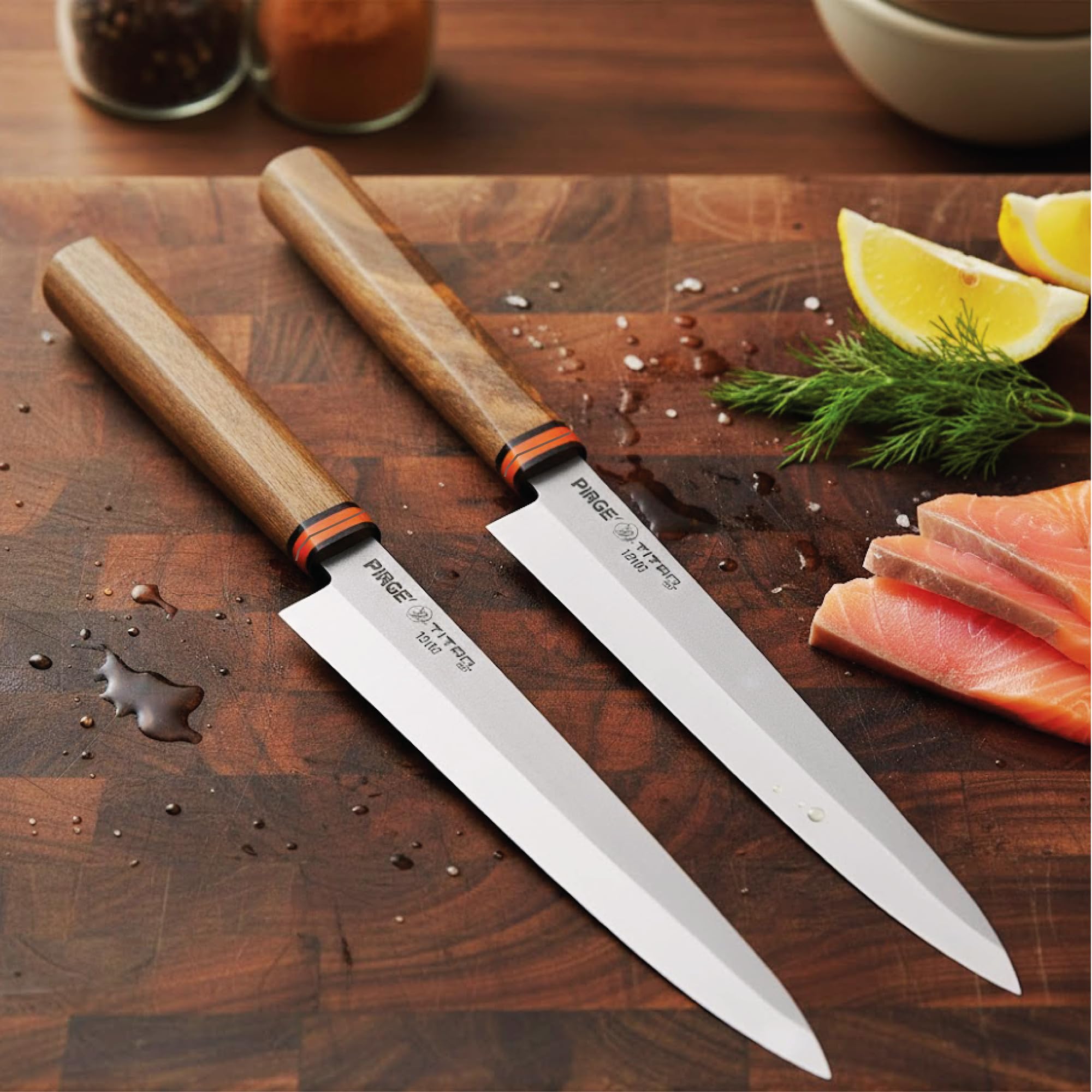 Pirge Tıtaneast Japon Suşi Bıçağı - Yanagiba 23 Cm