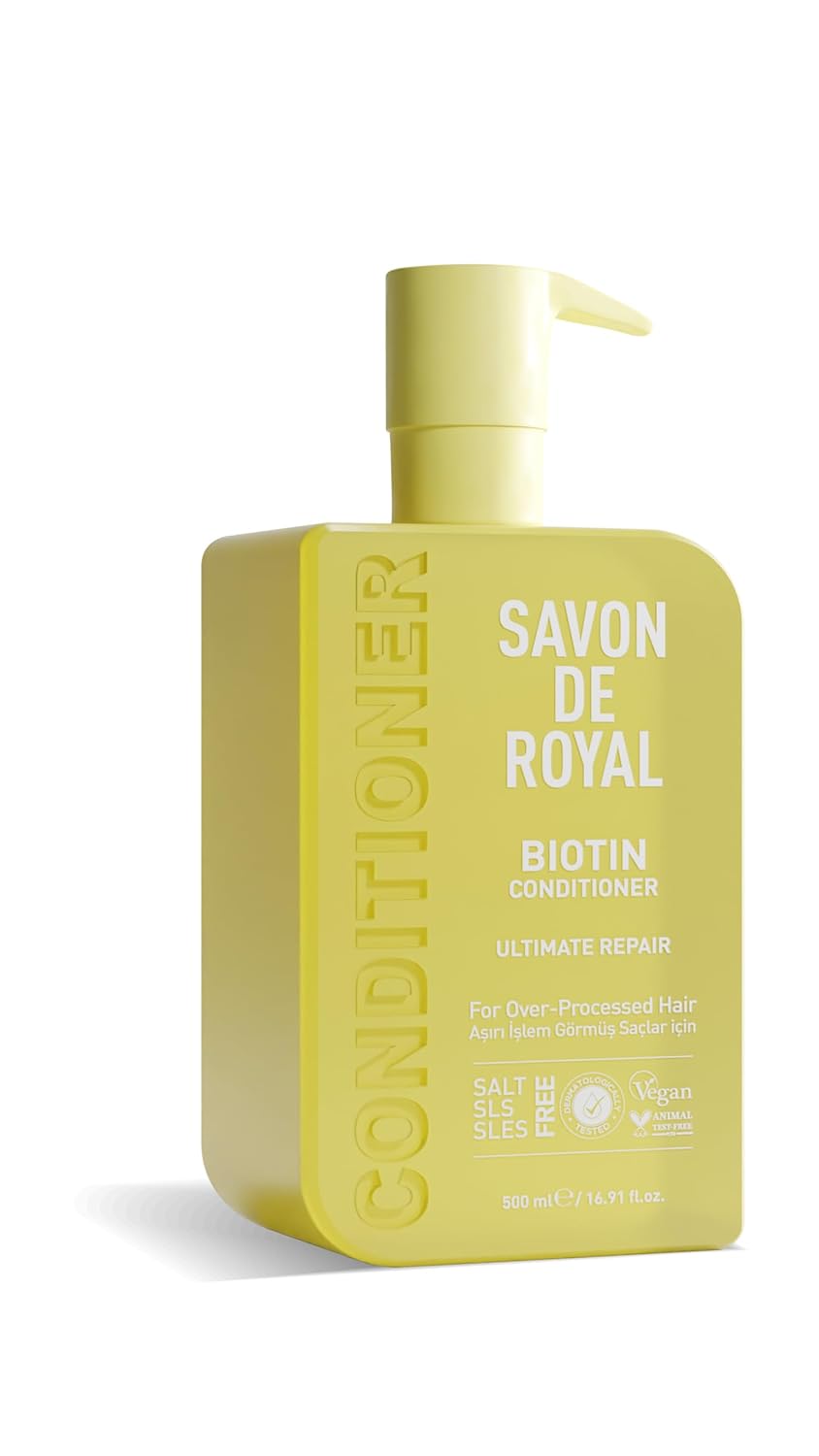 Savon De Royal Miracle Saç Kremi 500 ml | Aşırı Işlem Görmüş Saçlar | Onarım Uzmanı | Biotin