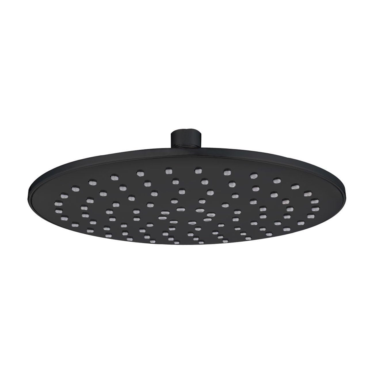 Fause Tepe Duş Başlığı Oval Ø23 cm KTD121 (Siyah)