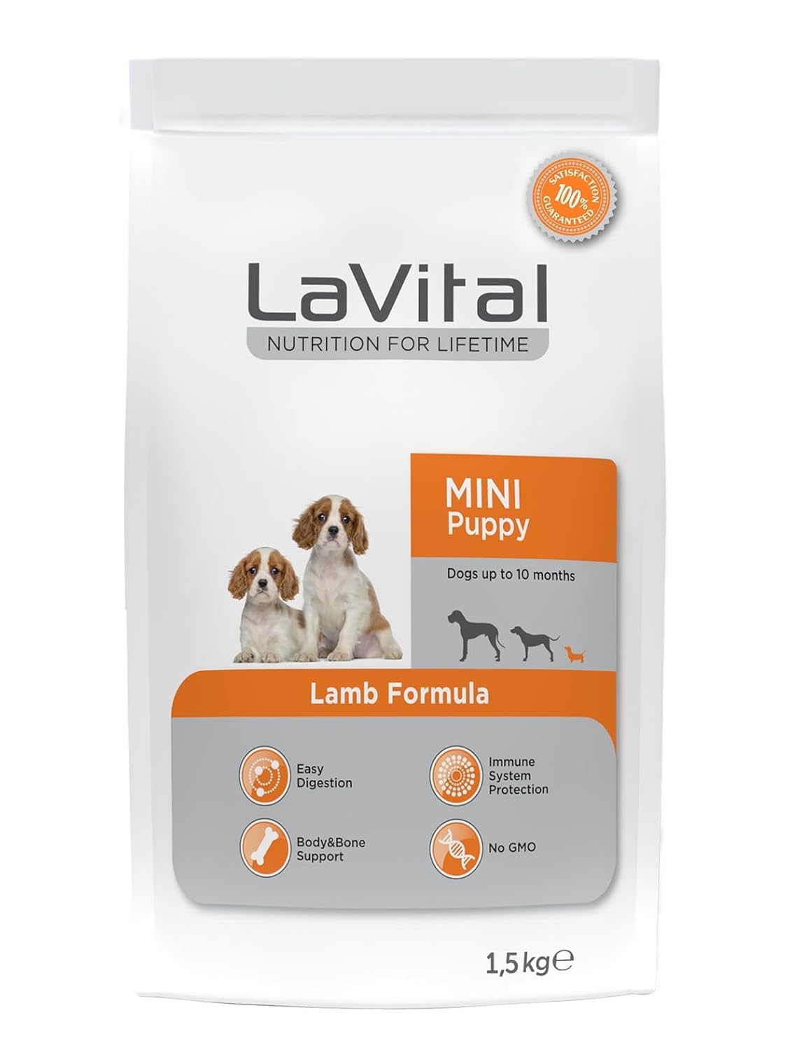 LaVital Kuzulu Mini Irk Yavru Köpek Maması 1,5kg
