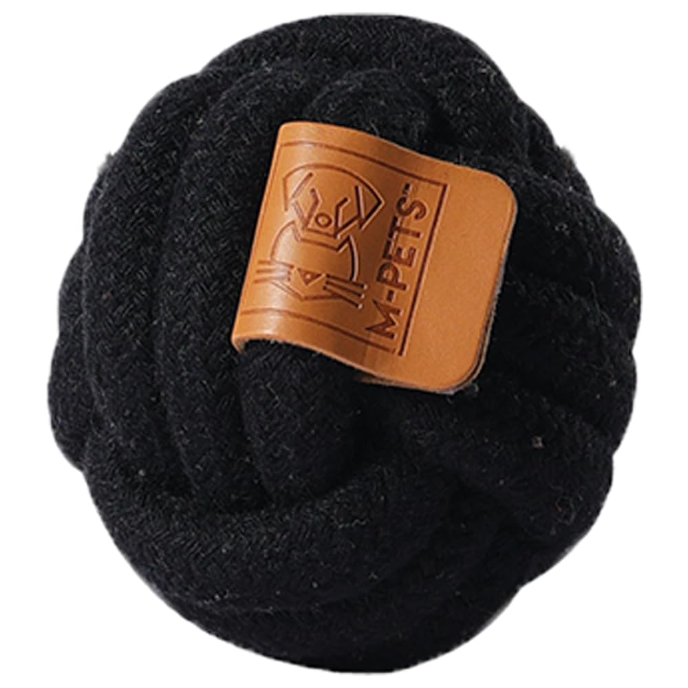 M-PETS COTO BLACK BALL 6,5CM ÖRGÜ TOP OYUNCAK