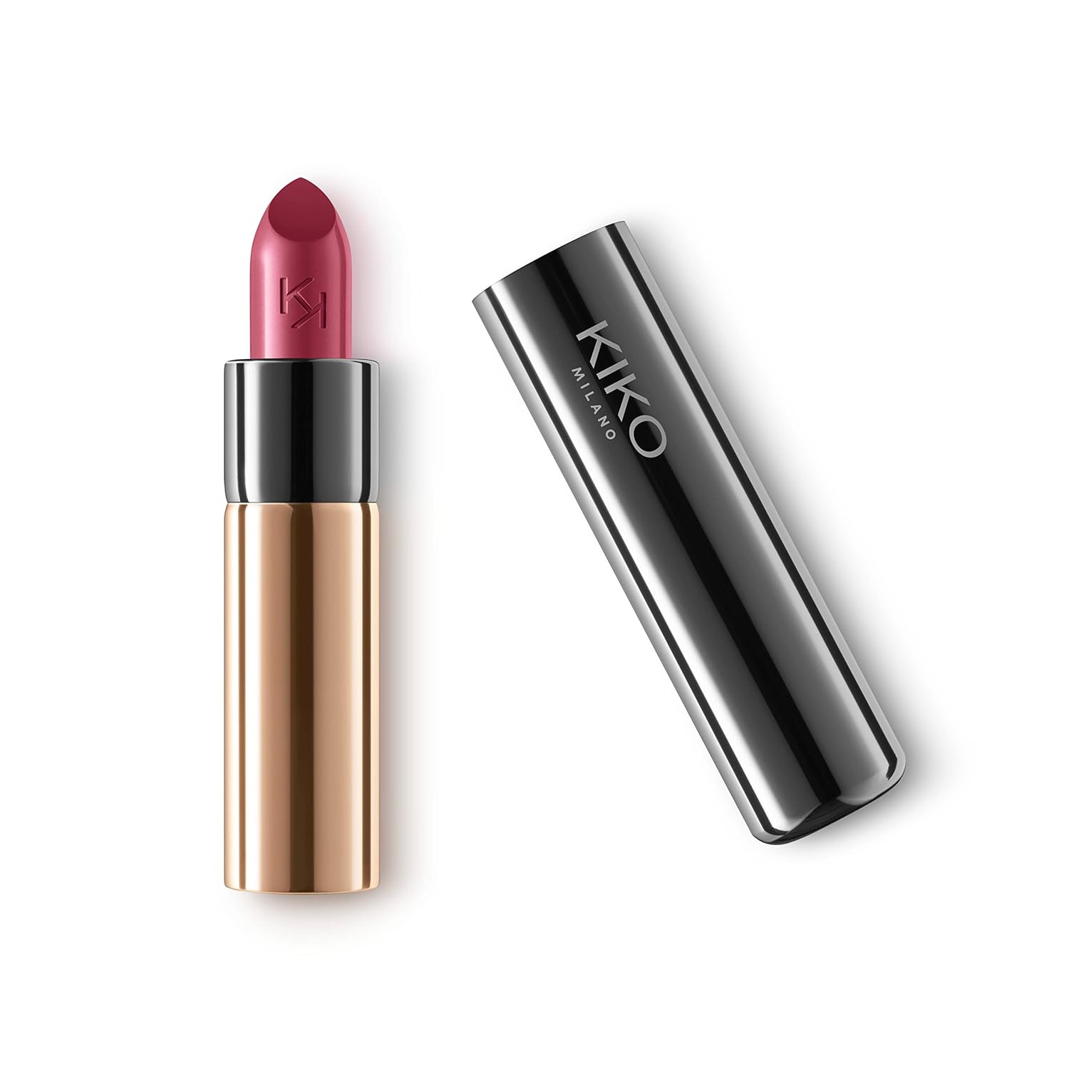Kiko Milano Ruj - Gossamer Emotion Creamy Lipstick - 142 Deep Mauve - Kremsi Parlak Lipstick