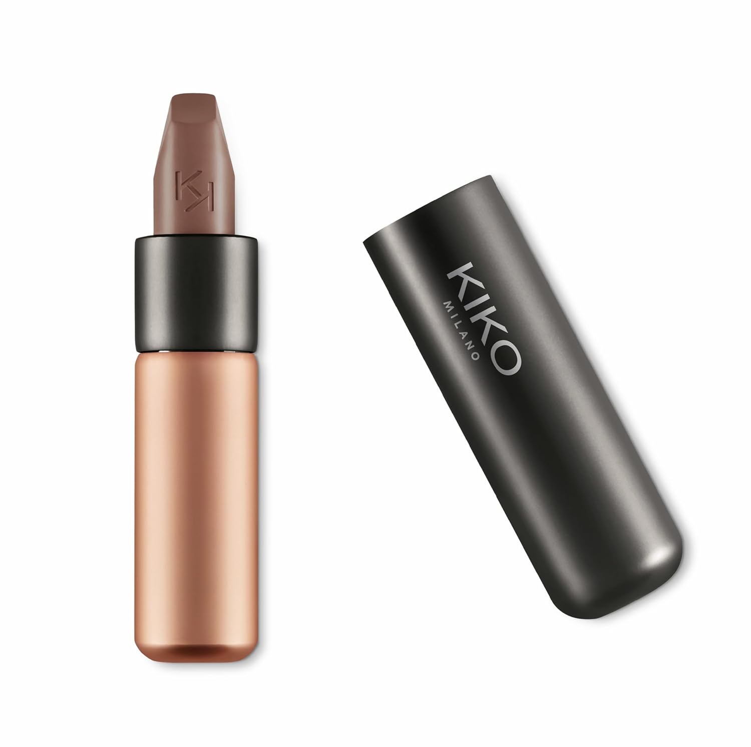 Kiko Milano Saten Mat Ruj - Velvet Passion Matte Lipstick 332 Taupe Brown 8025272629898