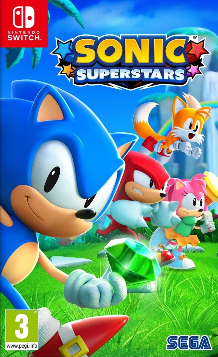 Nintendo Switch için Sonic Superstars oyunu