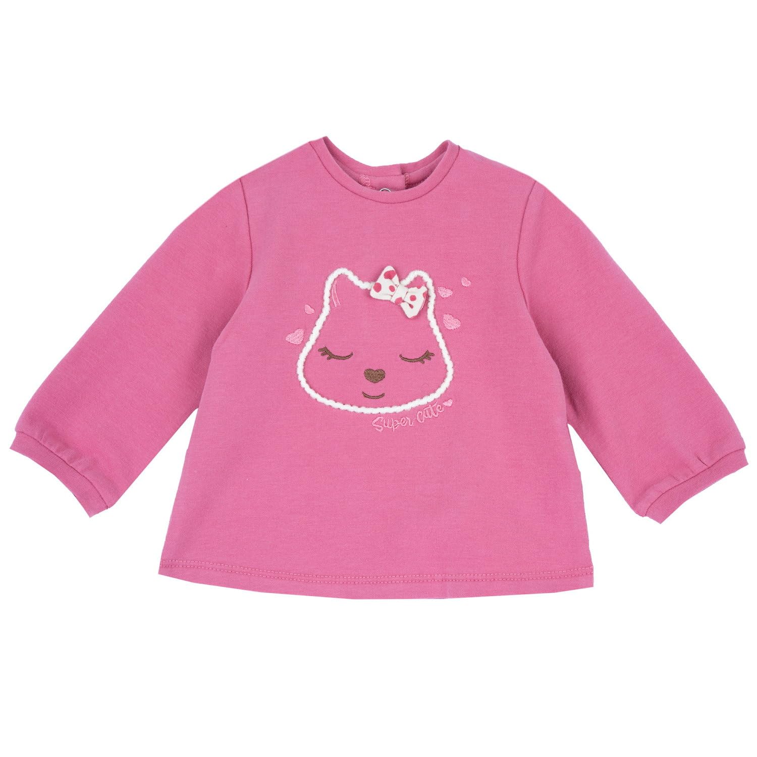 Chicco Kız Bebek Tişört, Pembe, 9 Ay