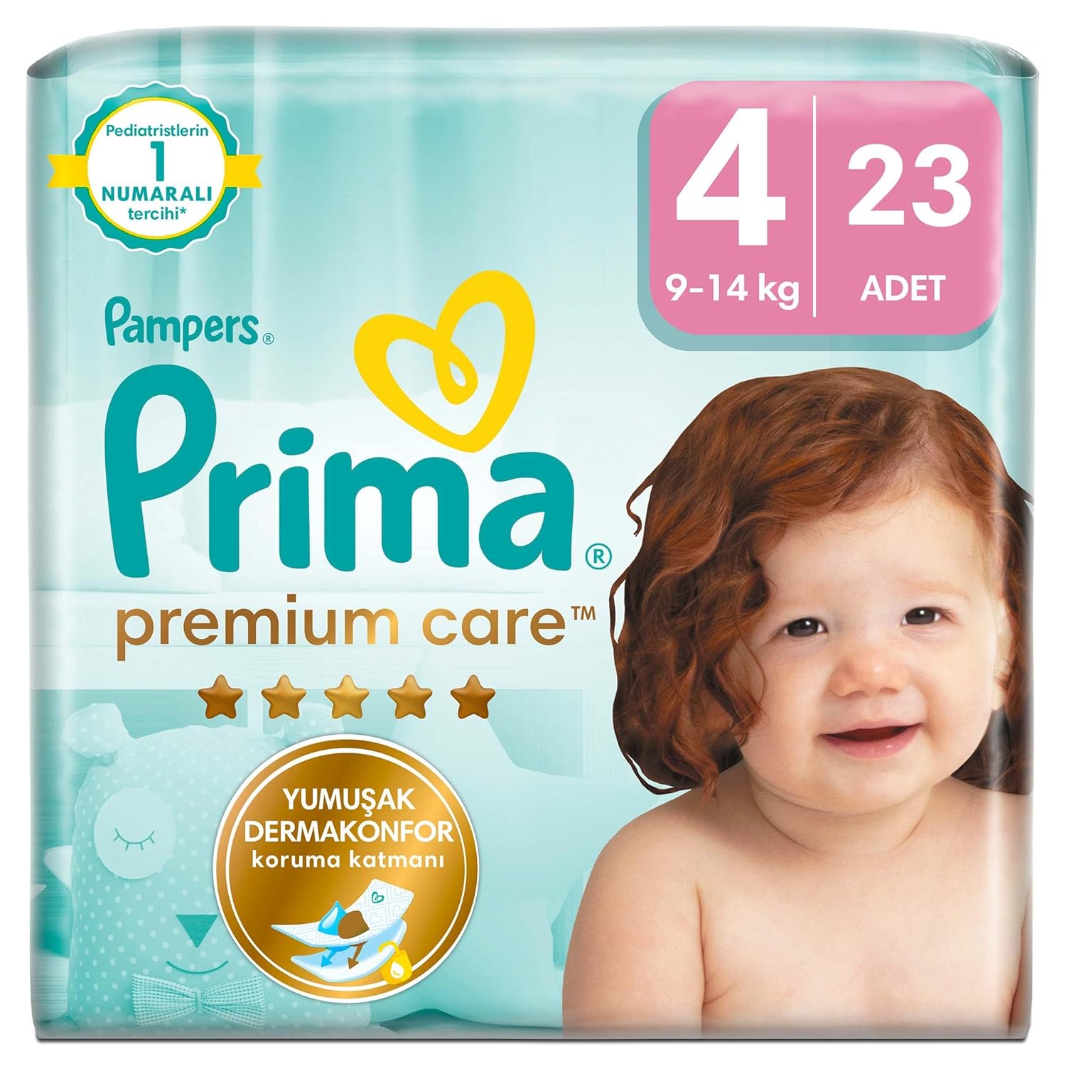 Prima Bebek Bezi Premium Care 4 Numara 23 Adet