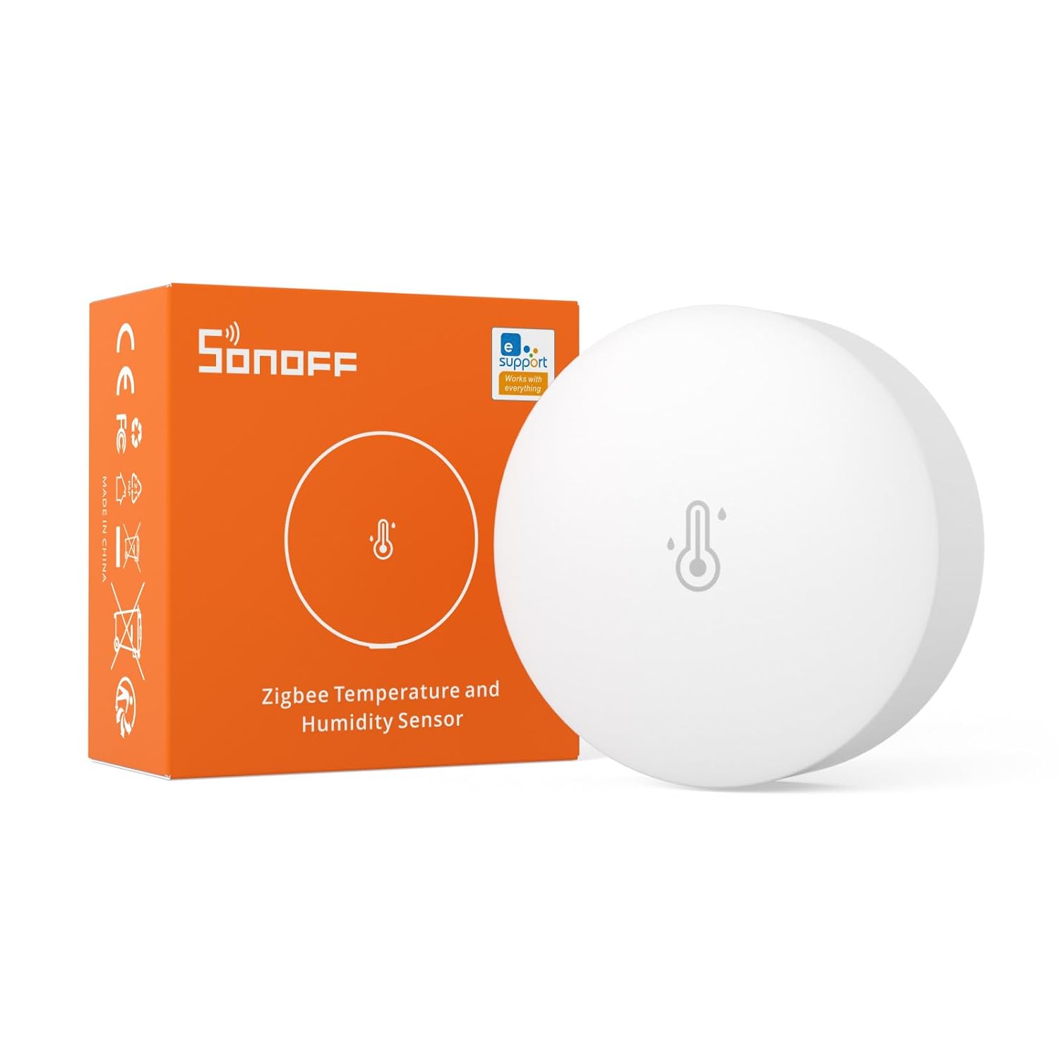 Sonoff SNZB-02P ZigBee Akıllı Sıcaklık ve Nem Sensörü