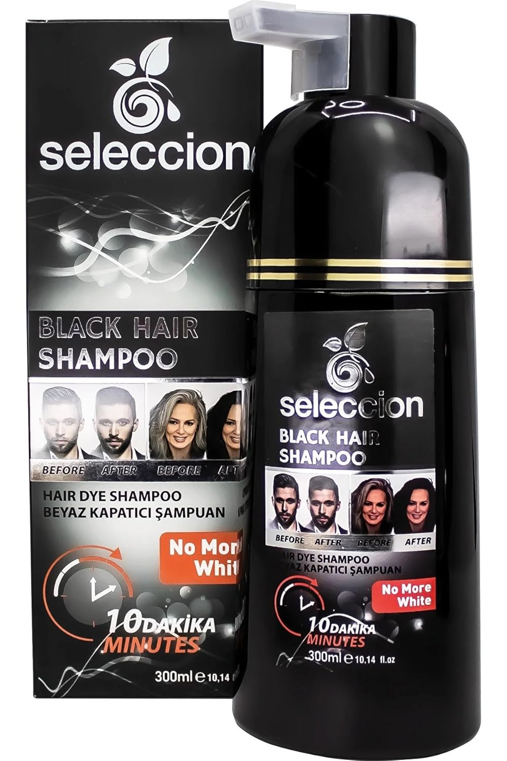Seleccion Hair Shampoo Black 300 ml
