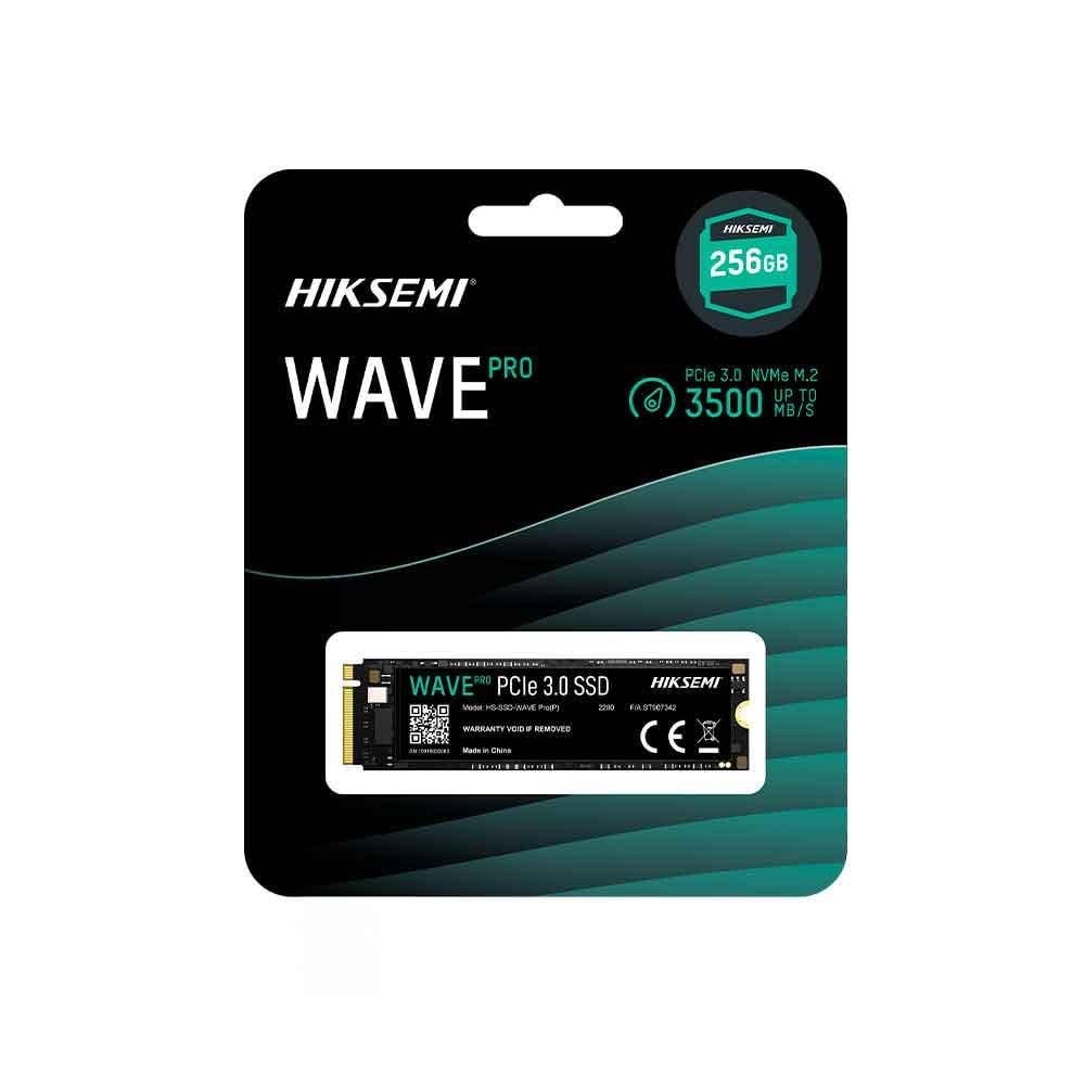 Hiksemi Wave Pro (P) 256GB 3230MB/s - 1240MB/s Gen3x4 PCI-e NVMe M.2 2280 SSD