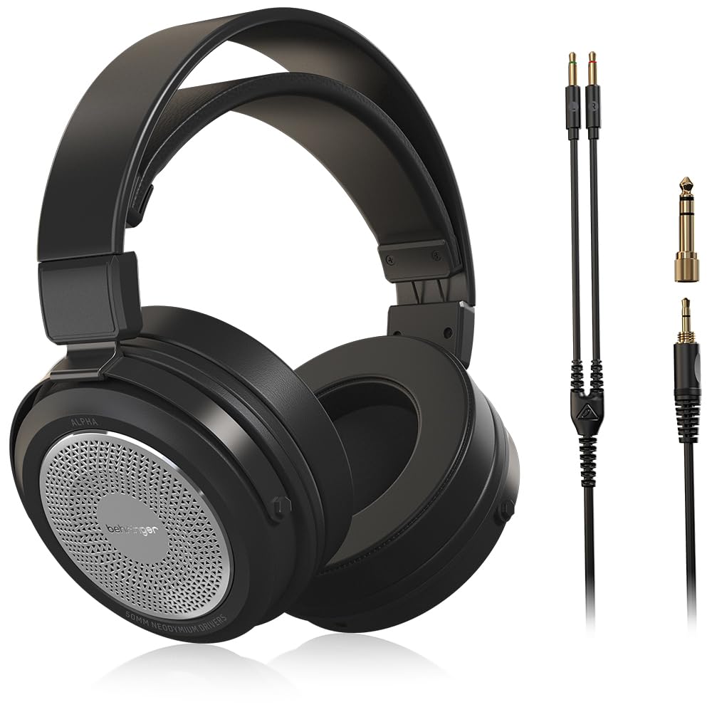 Behringer Alpha HiFi kulaklık, arkası açık