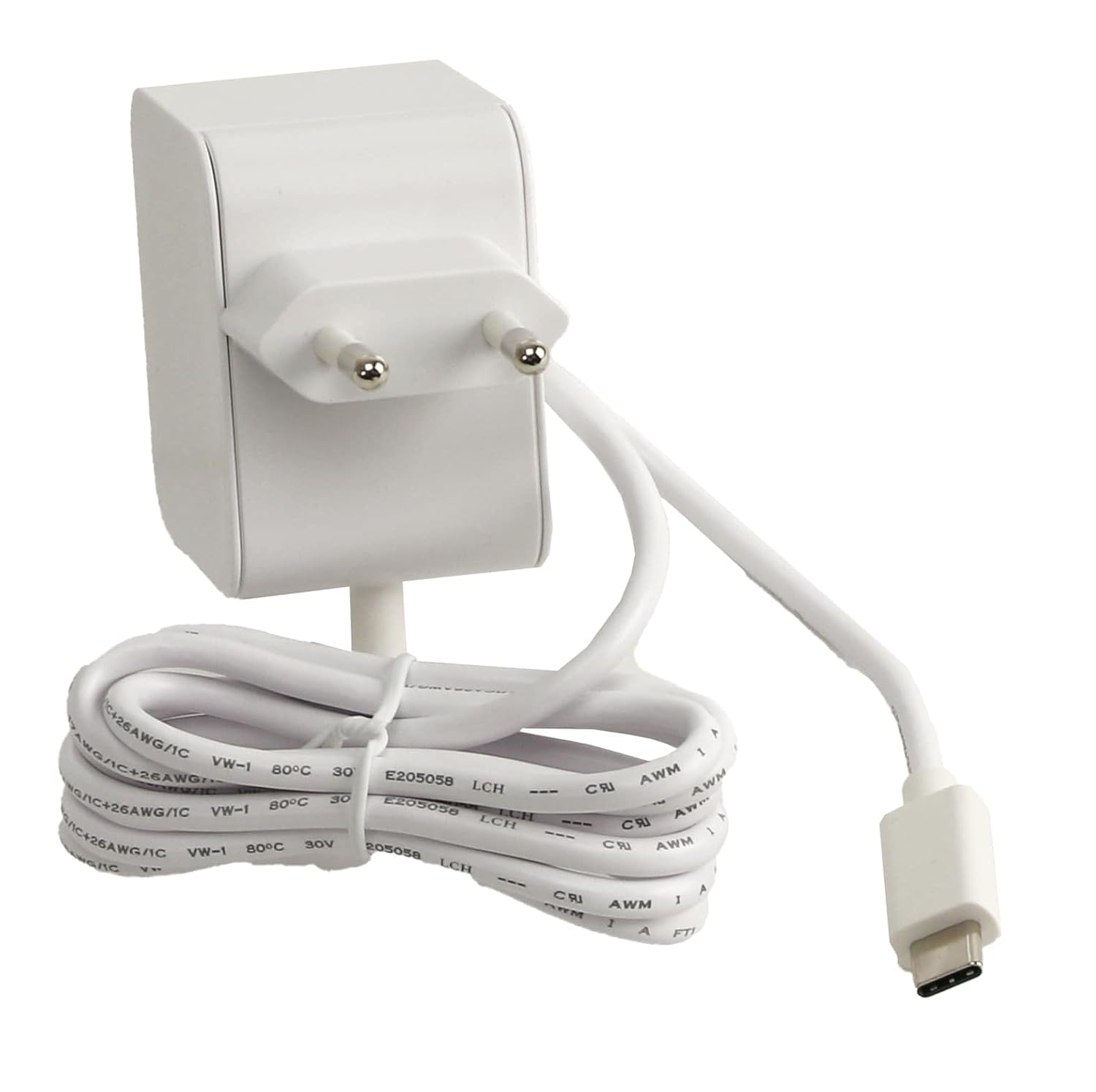 Raspberry Pi 5 Lisanslı USB-C Güç Adaptörü - 27W - Beyaz