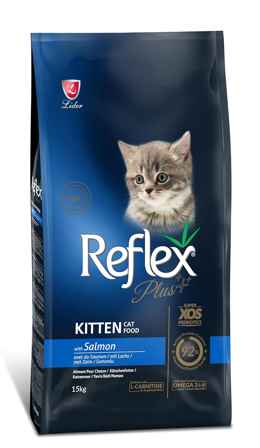 Reflex Plus Somonlu Yavru Kedi Maması 15 Kg
