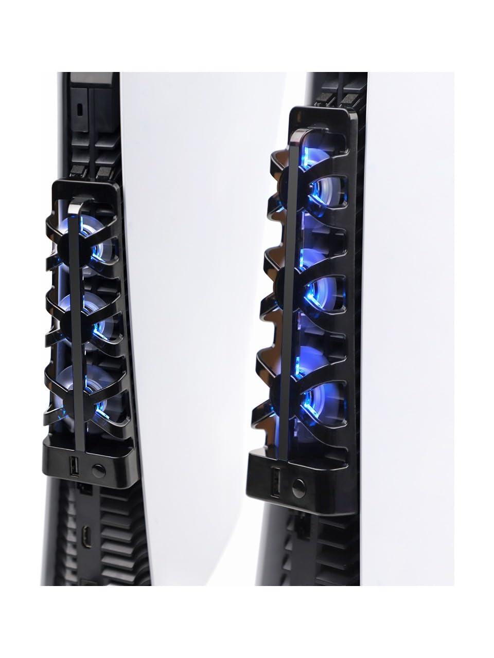 Hobimtek PS5 Soğutucu Led Işıklı Sessiz Fan Soğutucu USB3.0 Radyatör Isı Emici Ps5 TP5-1523E