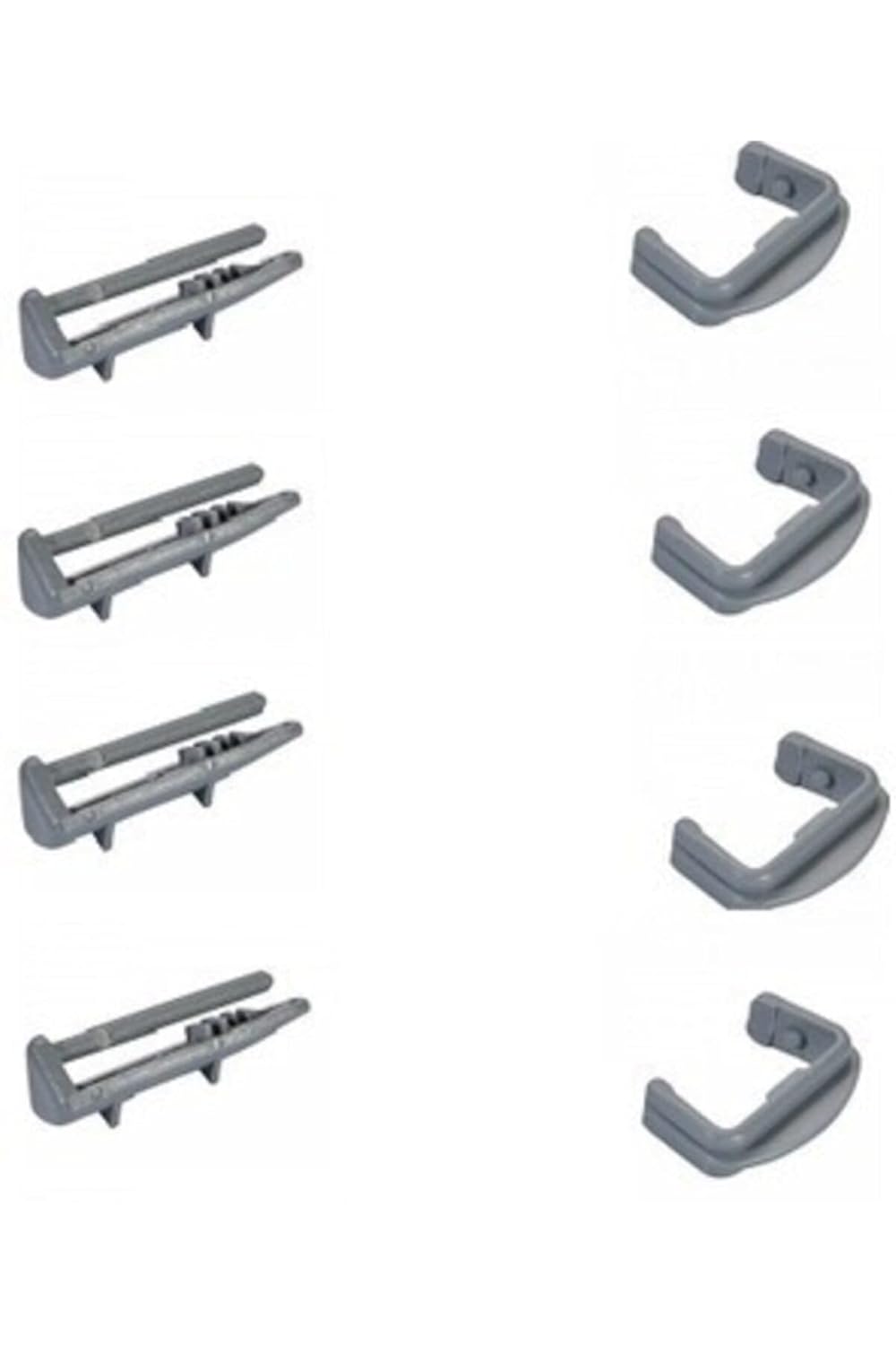 Bulaşık Makinası Sepet Ray Pimi 4 Adet Ön 4 Adet Arka Pim