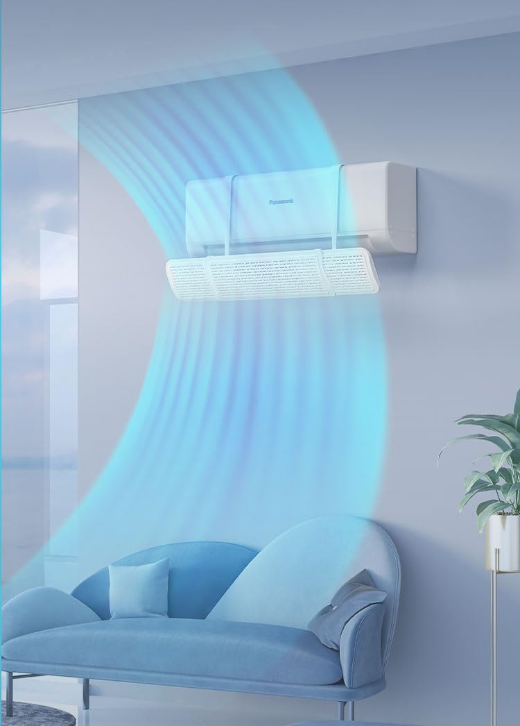 Family Co Ayarlanabilir Split Tipi Klima Hava Yönlendirici Klima Siperliği Klima Çarpması Için Aparat Ayarlanabilir Klima Deflektörü