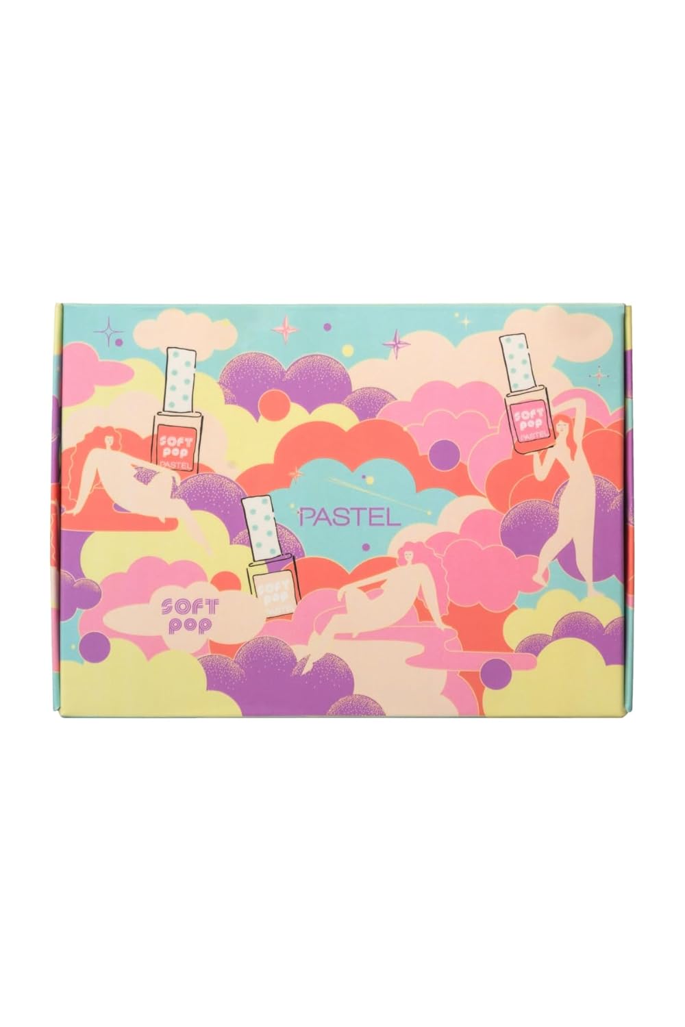 Pastel Soft Pop 3'lü Oje Seti