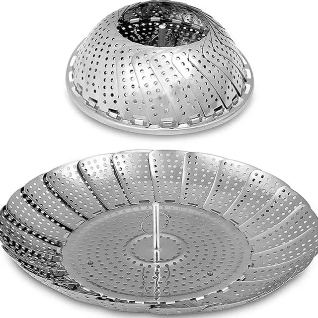 Orret Home Buharda Pişirme Aparatı,Buharda Haşlama,Meyve Sebze Yıkama Süzgeci