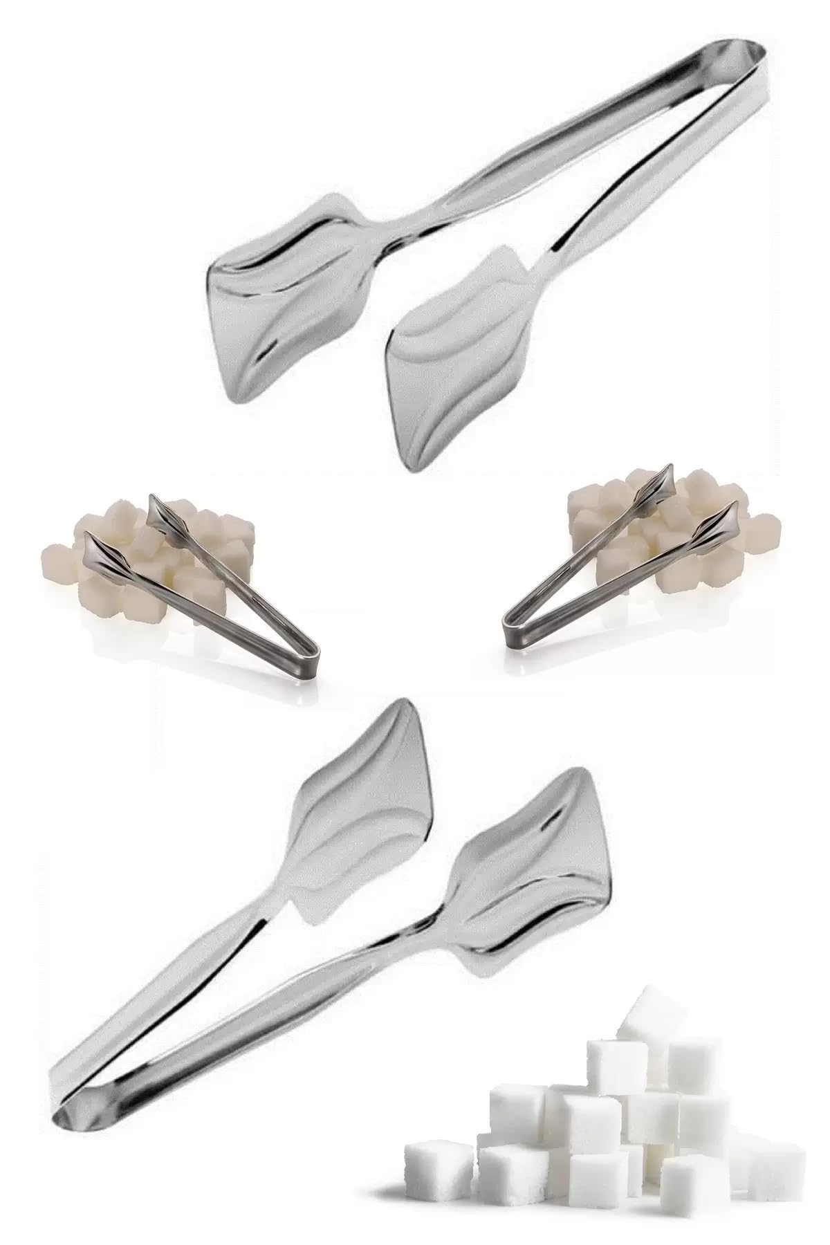 Orret Home 5 Parça Maşa Set,Makarna,Salata,Şeker,Buz Maşası