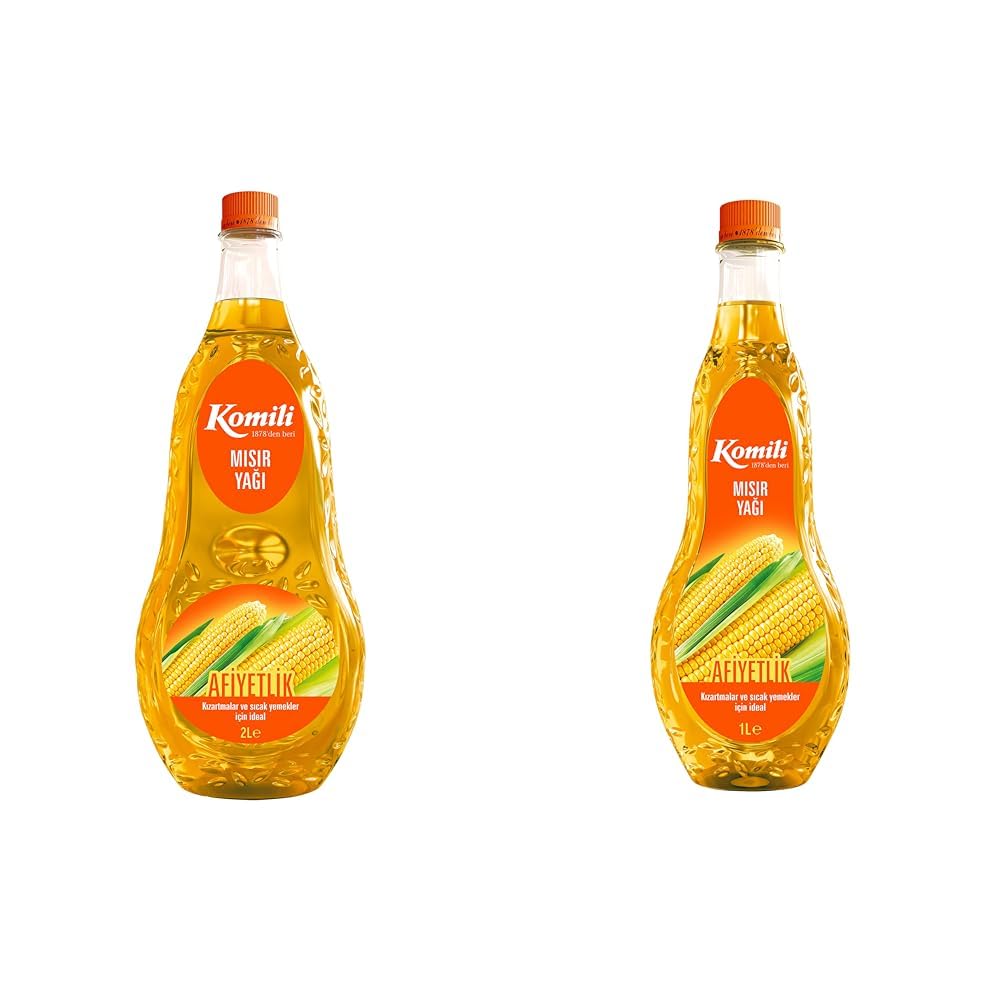 Komili Mısır Yağı Pet Şişe 2 Lt + 1 Lt