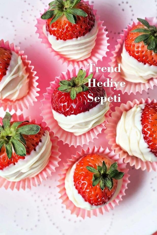 Trend Hediye Sepeti Takribi 200 Adet Küçük Boy Pembe Truff Çikolata Kağıdı, Muffin Kek Kalıbı, Lokum Kağıdı 35x20 Mm Doğum Günü Parti Dekorasyonu için