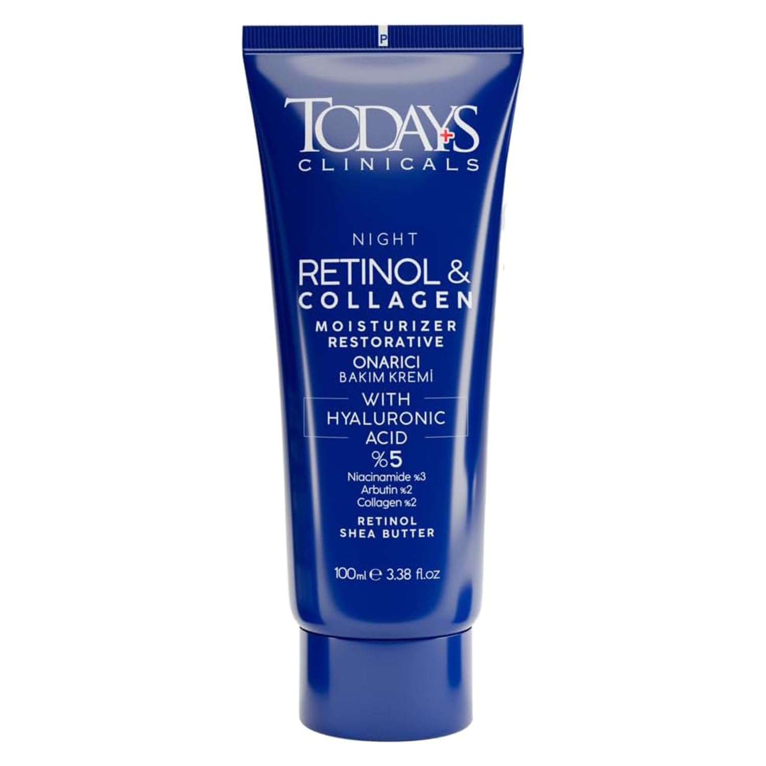 TODAYS CLINICALS Onarıcı Krem - Retinol Shea Butter Hyaluronic Acıd%5 Collagen% 2 Arbutin% 2