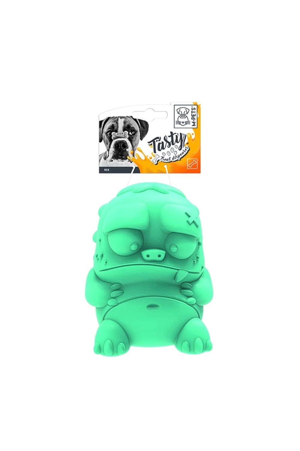 M-PETS REX ÖDÜL HAZNELİ KAUÇUK KÖPEK OYUNCAĞI BLUE