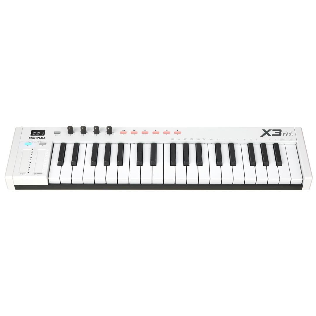MIDIPLUS X3 Mini 37-Tuş USB MIDI Klavye Controller/Kontrolör