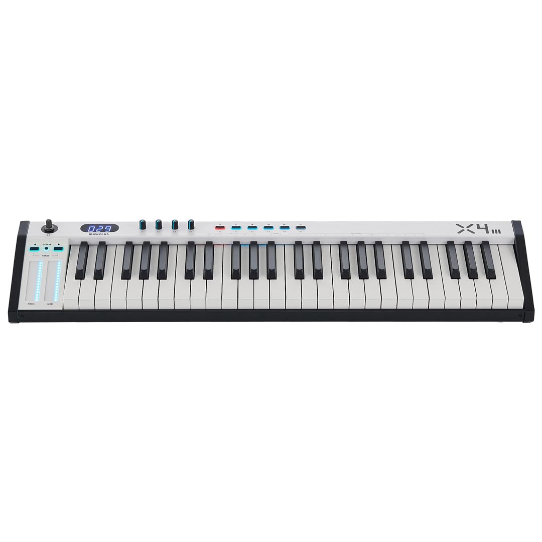 MIDIPLUS X4 III 49-Tuş Piyano Tarzı USB MIDI Klavye Controller/Kontrolör