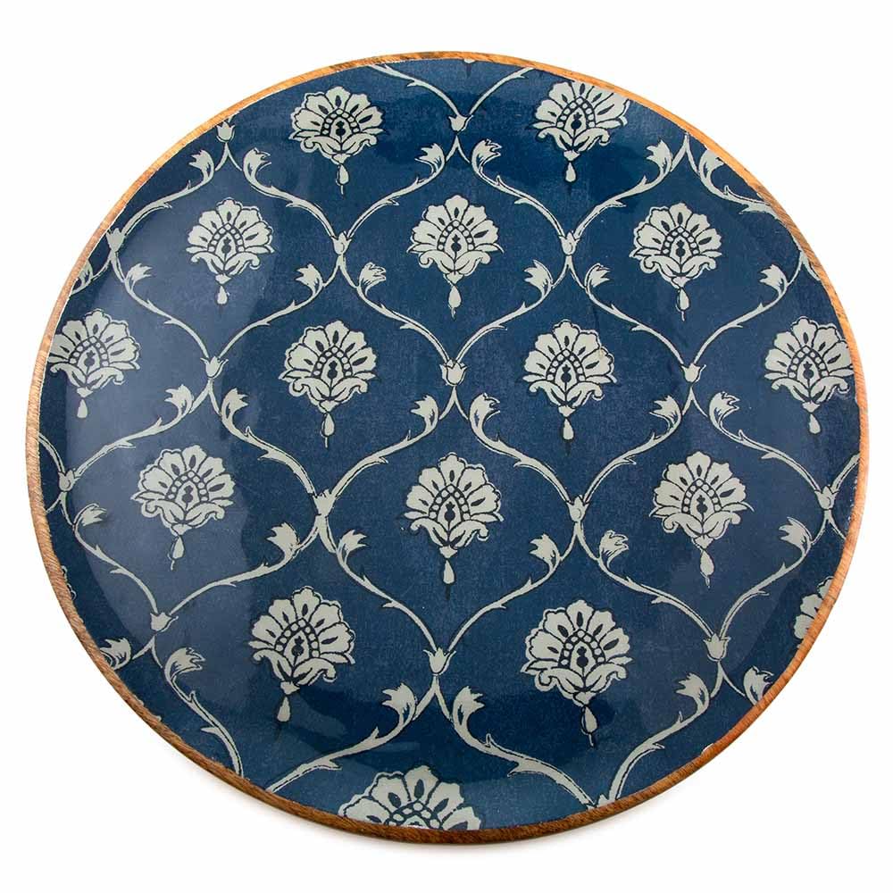 Jumbo Holza Yuvarlak Tepsi 38x38 cm