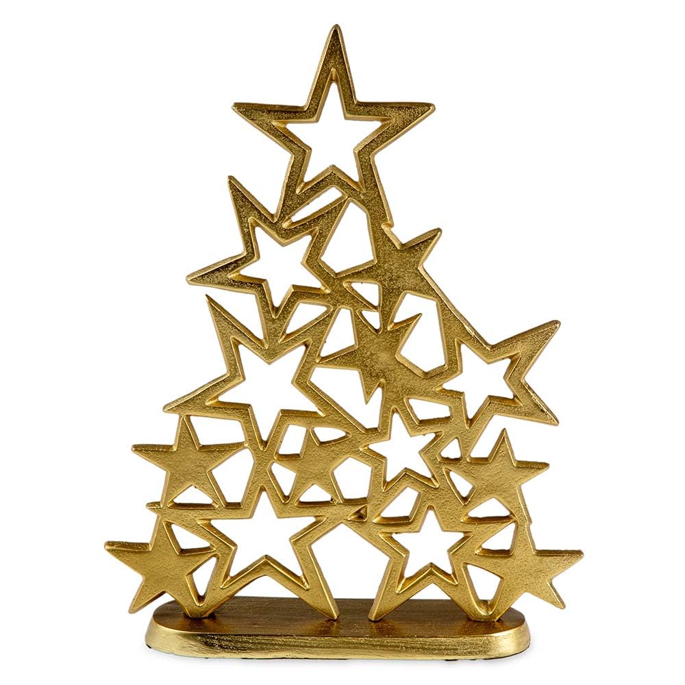 Jumbo Epsilon Yıldız Ağaç Gold 24x6 cm