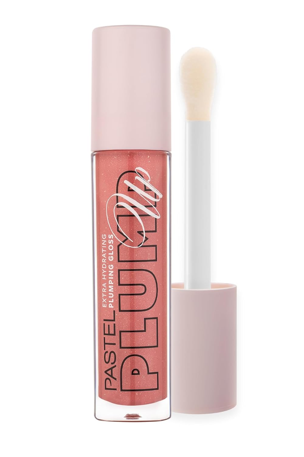 pastel Plump Up Extra Hydrating Plumping Gloss - Dolgunlaştıran Dudak Parlatıcısı, 208 Shimmer Nude, 5,3 Ml