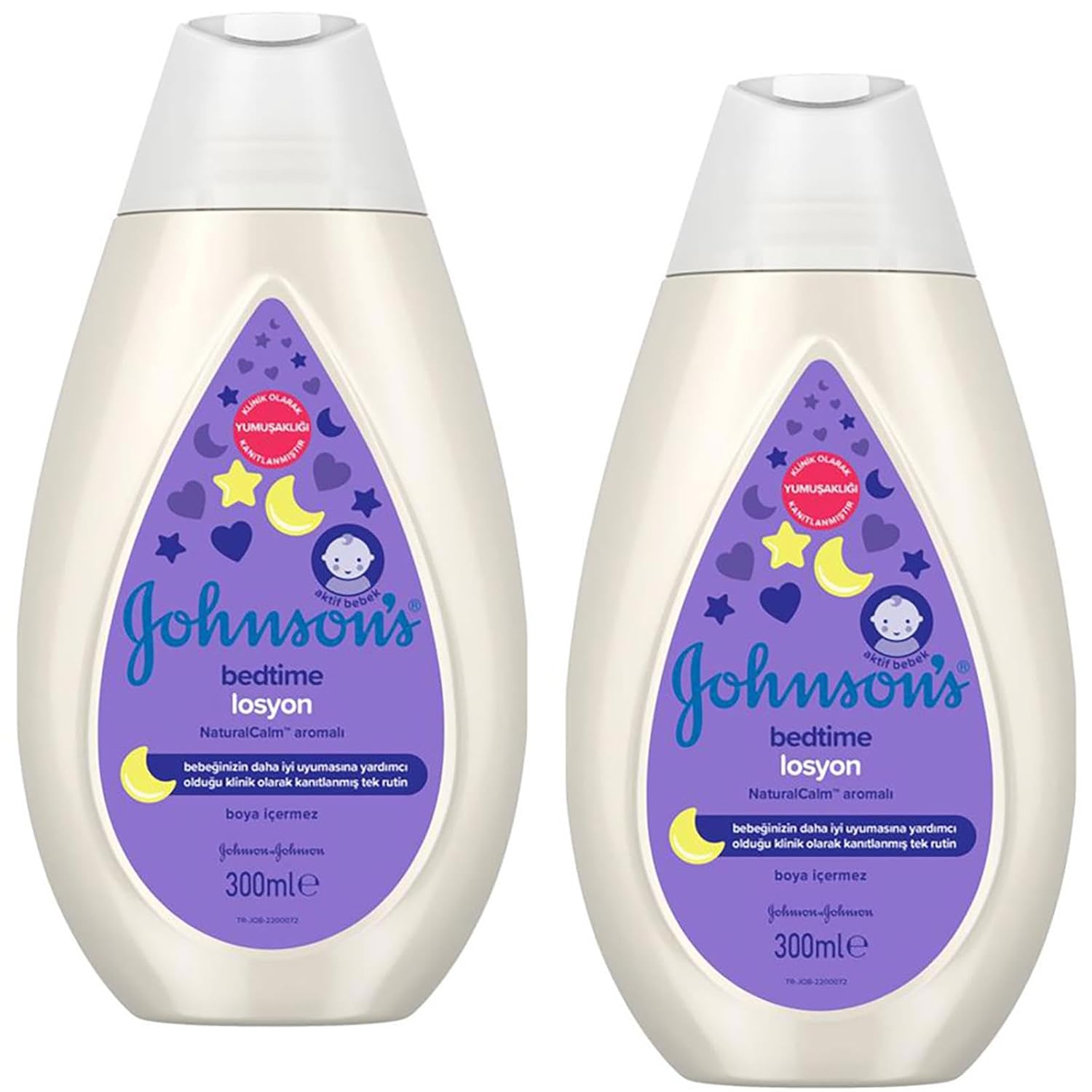 Johnsons Baby Bedtime Bebek Losyonu 300 Ml 2 Adet