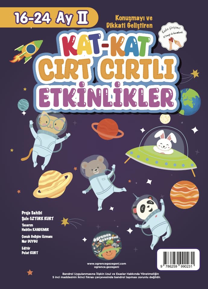 16-24 Ay Kat Kat Cırt Cırtlı Etkinlikler II
