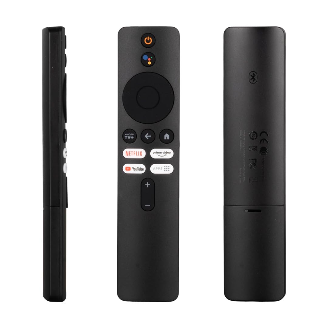 BYCONNERS, Mi TV Stick, MI Box 4S 4K, Mi Box S 4K, Uyumlu uzaktan kumanda Mi TV Stick için Bluetooth ve sesli kumandalı yedek uzaktan kumanda