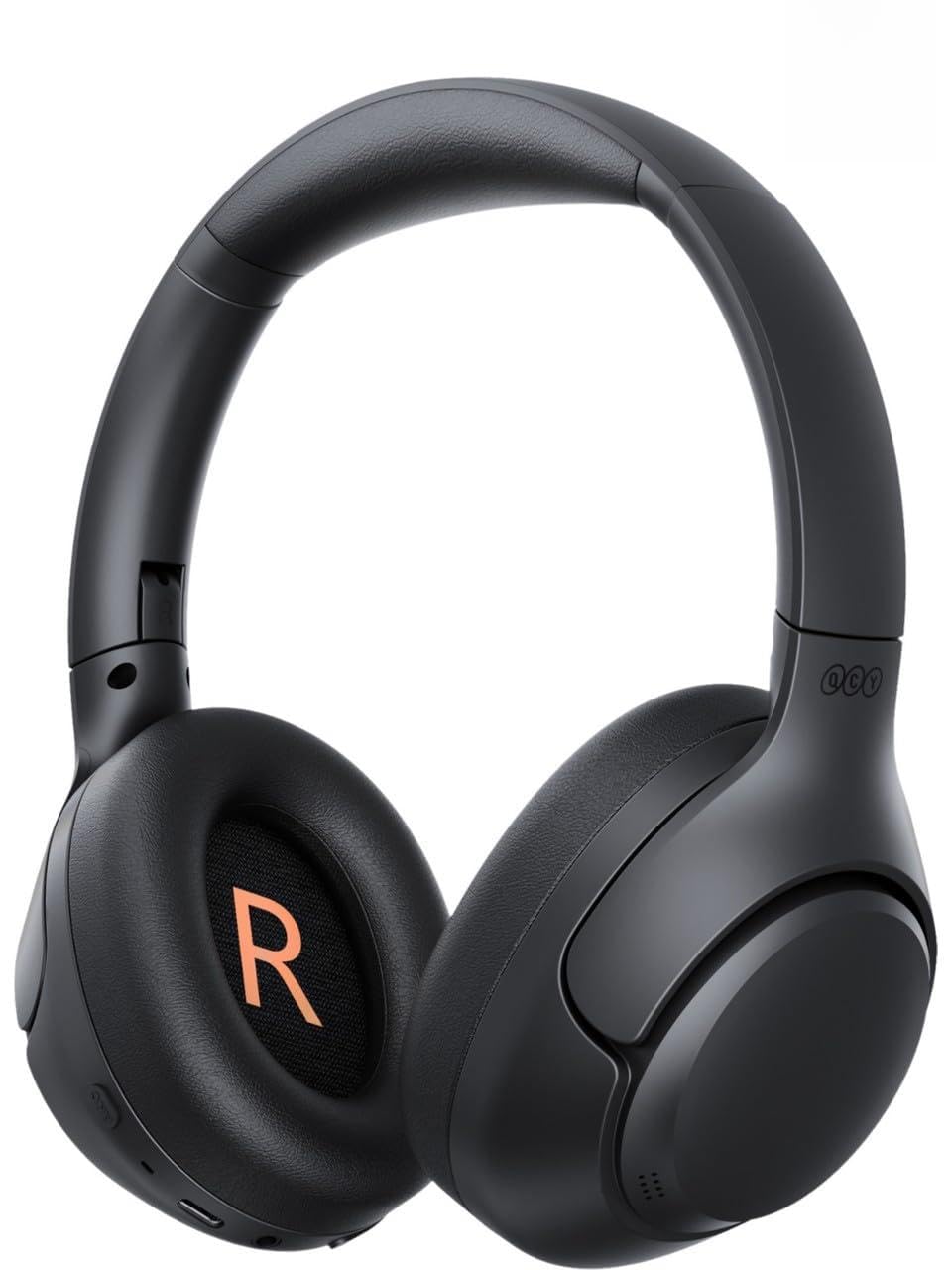 QCY H3 Hybrid ANC Hi-Res Bluetooth 5.4 Kafaüstü Kablosuz Kulaklık Çift Cihaz Desteği Siyah