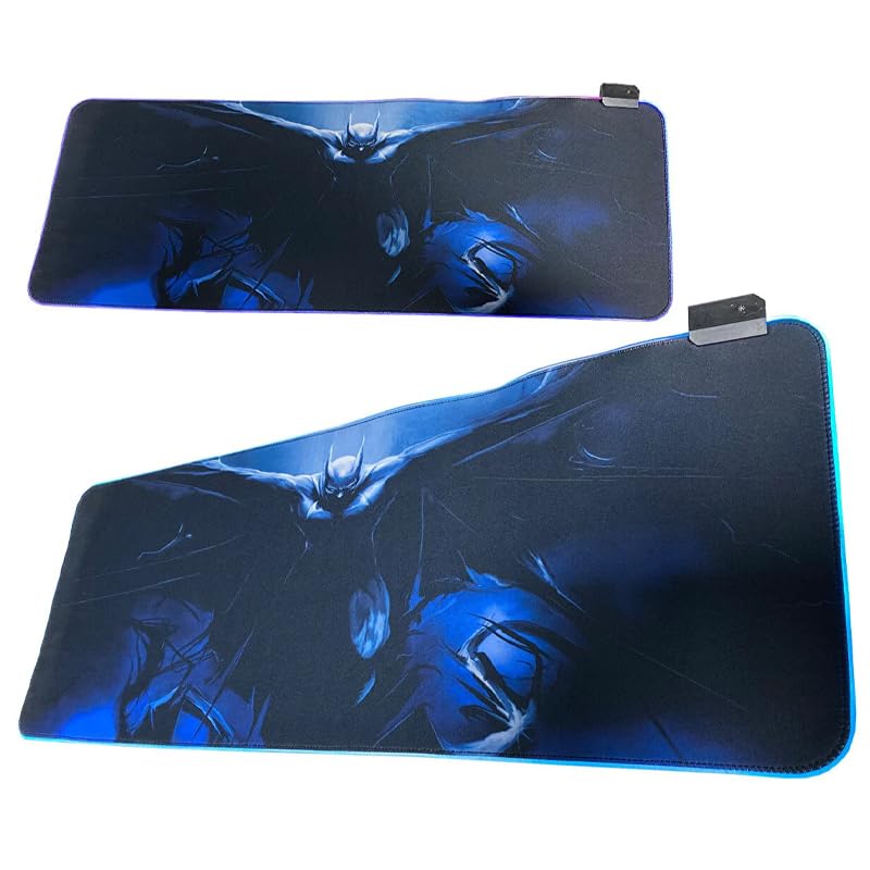 Aksesuarcı 80x30cm Büyük Boy Xxl Resimli Desenli Mousepad Rgb Led Işıklı Gaming Gamer Oyuncu Mouse Pad