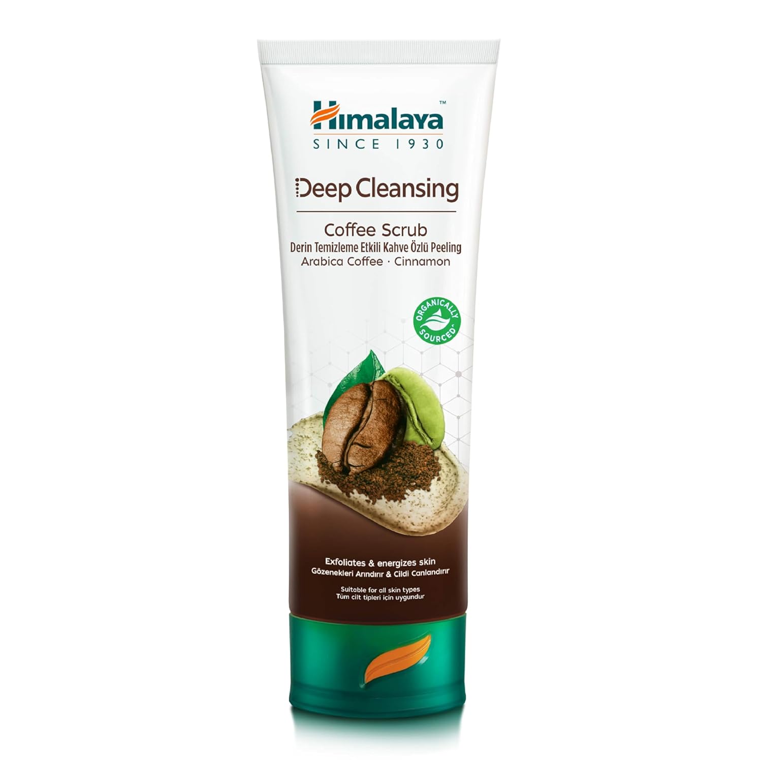 Himalaya Since 1930 Deep Cleansing Derin Temizleme Etkili Gözenek Temizleyici Peeling Etkili Kahve Özlü Yüz Temizleyici Scrub 75 ml