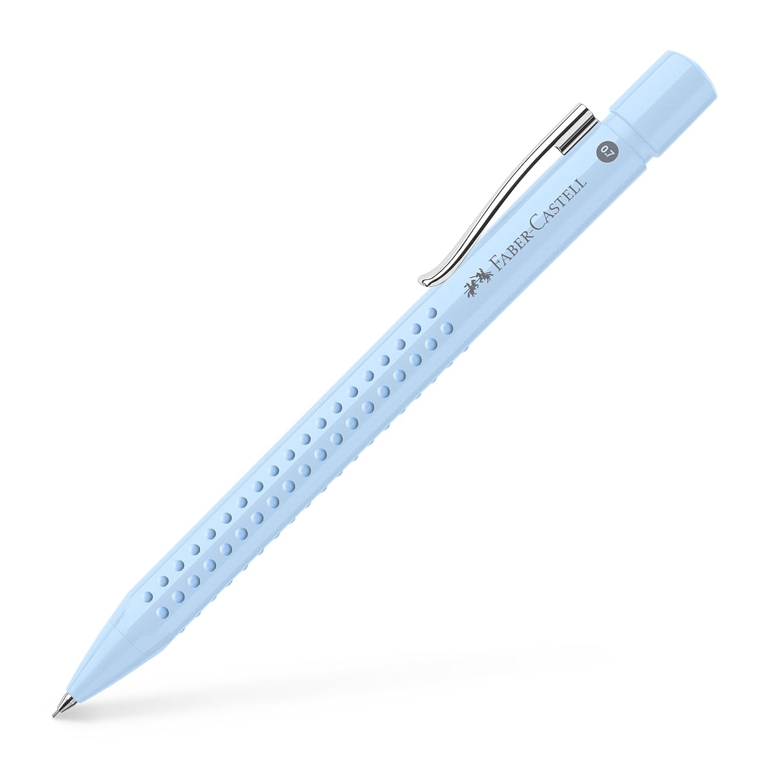 FABER-CASTELL 231029 - Basmalı kurşun kalem Grip sky Blue, sertlik derecesi B, uç 0,5 mm, silgi dahil