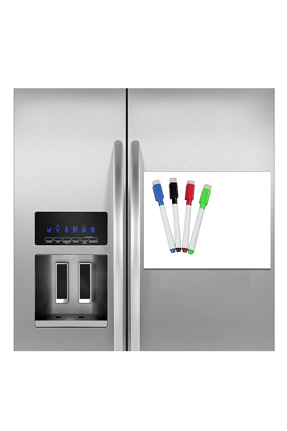 hdg Manyetik Buzdolabı Magnet Not Panosu Mıknatıslı Yazı Tahtası 30x42 cm + 4 kalem