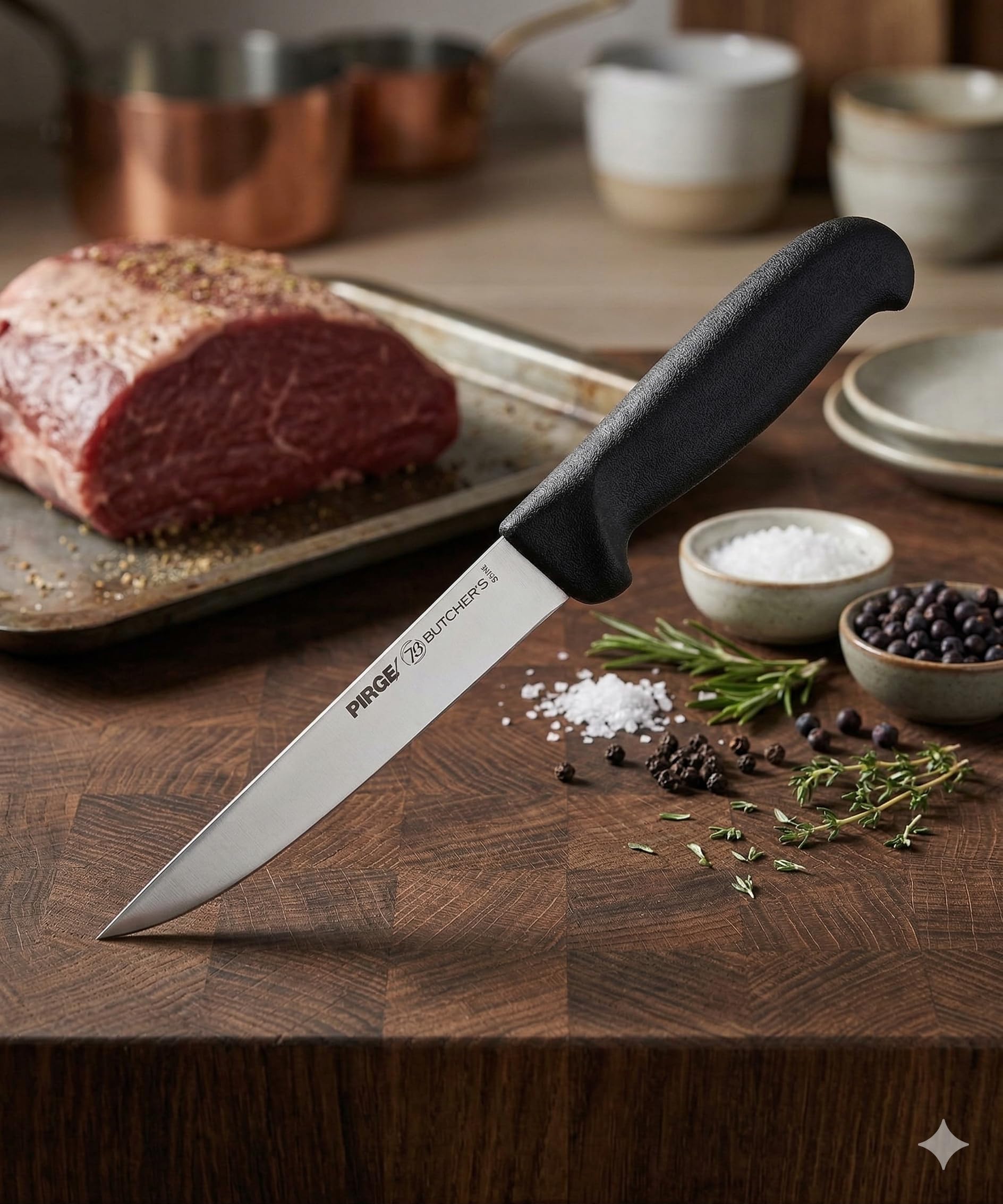 Pirge Butcher's Sıyırma Bıçağı Düz 15 cm