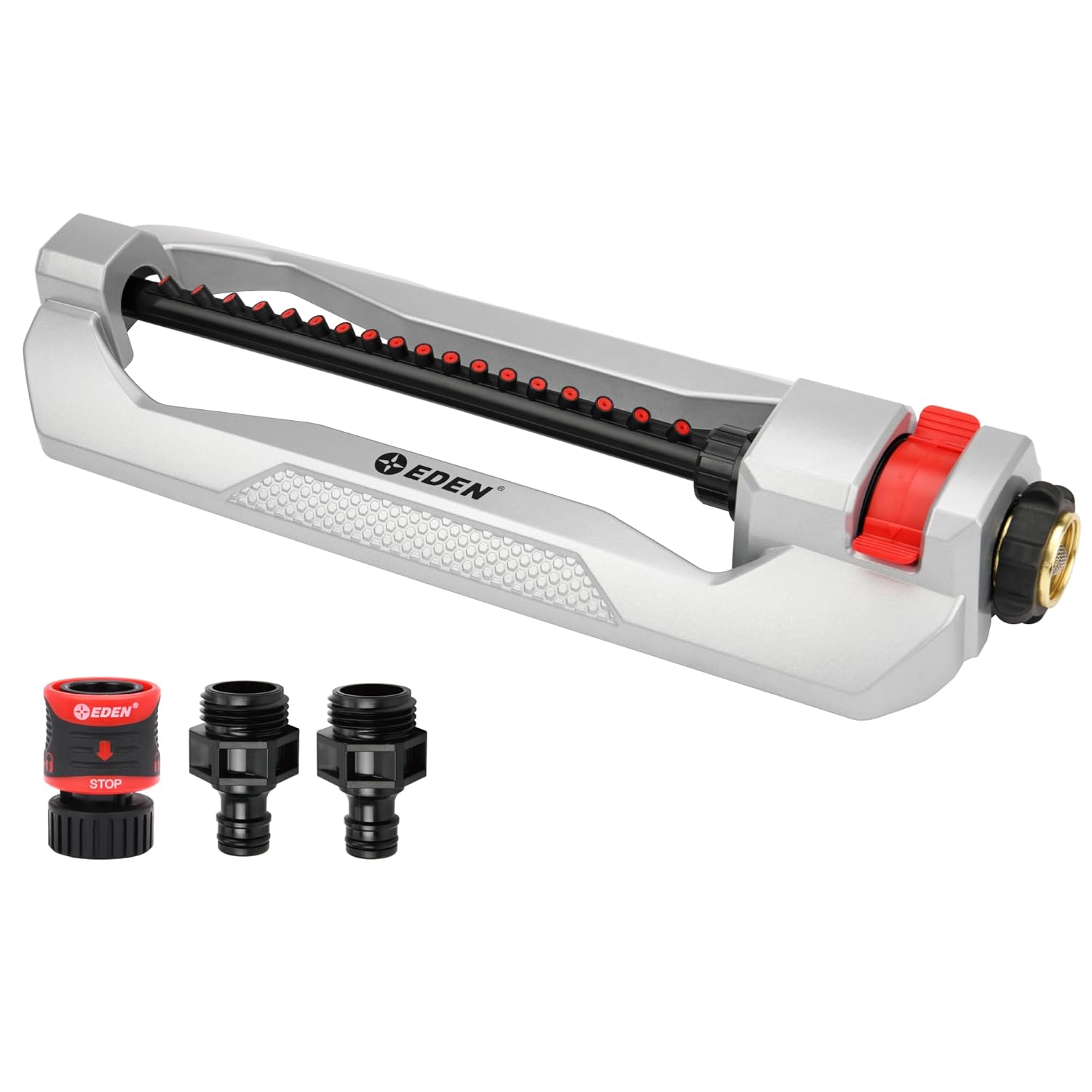 Eden 94110 Çim ve Bahçe Metal Osciallating Su Yağmurlama Yard için