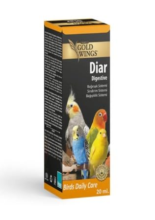 Gold Wings Premium-Sindirim Sistemi Papağan Ve Kuş Vitamini